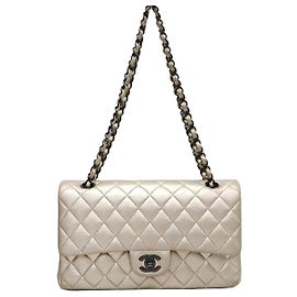 Chanel Sac Classic Medium Flap Bag Metallic Gold Series Doré