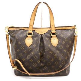 Louis Vuitton Bolsa Tote e Bolsa de Ombro Palermo PM em Monogram Canvas Multicor