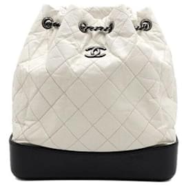 Chanel Gabrielle Medium Backpack White