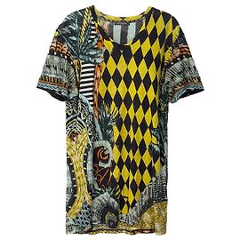 Balmain Camiseta con estampado tropical Multicolor