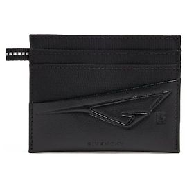 Givenchy G-Trail Leather Card Holder Black
