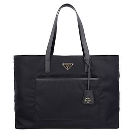 Prada Grand cabas Reedition Nylon Triangle Logo Noir