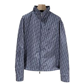 Dior Blouson bomber en polyester Oblique Bleu