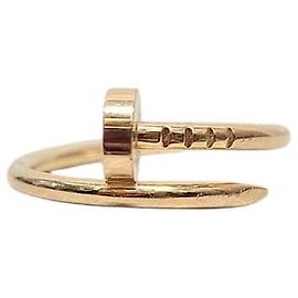 Cartier Anello Juste un Clou in Oro Rosa SM Rosa