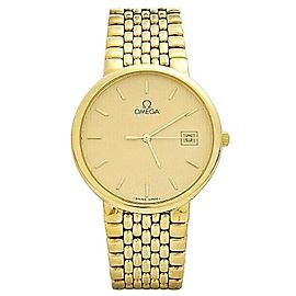 Omega Reloj Vintage Amarillo