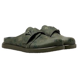 Louis Vuitton Easy Mule Khaki Green Brown
