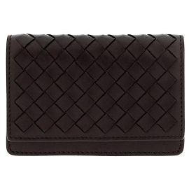 Bottega Veneta Intrecciato Cardholder Black