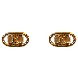 Céline Boucles d'oreilles Mini Triomphe Doré
