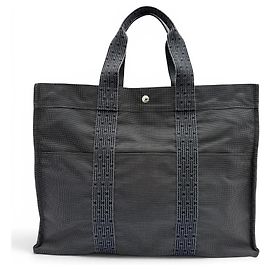 Hermès Hermes Herline Tote GM Handbag in Gray Brown
