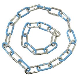 Bottega Veneta Charm Bracelet Set Silvery Light blue