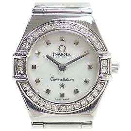 Relógio de quartzo feminino Omega Constellation Mini My Choice Outro