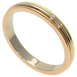 Cartier Three-Color 18K Gold Band Ring Other