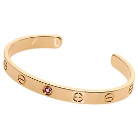 Pulseira Open Love em ouro rosa Cartier Outro