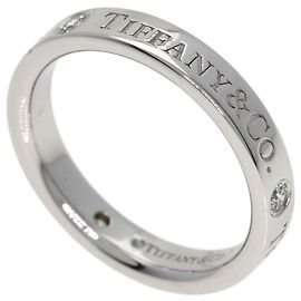 Tiffany & Co. Platinum Diamond Band Ring Other