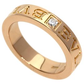 Bulgari Anillo Bvlgari Double Logo 1P Diamond Otro
