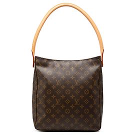 Louis Vuitton Brown Monogram Looping GM Brown