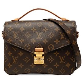Louis Vuitton Pochette Metis Monogram Marrone Marrone