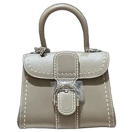 Mini sac Delvaux Brilliant Beige