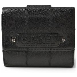 Chanel Bi-Fold Wallet Black
