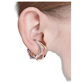 Orecchini Dior Joaillerie in oro rosa e oro bianco e diamante Argento D'oro