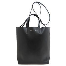 Céline Celine Vertical Cabas 2-Way Handbag Black