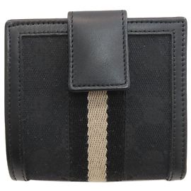 Cartera Bi-fold Gucci Sherry Line Negro