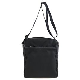 Borsa a tracolla in nylon nero Prada Nero