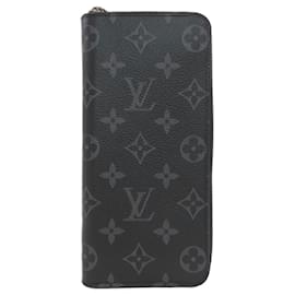 Carteira longa Louis Vuitton Monogram Eclipse Monograma