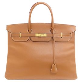 Hermès Hermes Birkin 40 Gold Handbag Golden