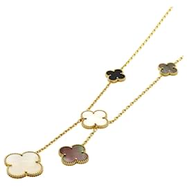 Collier Magic Alhambra 6-Motif Shell Onyx Van Cleef & Arpels Autre