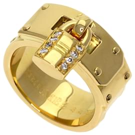 Hermès Anillo Cadena Diamond en oro amarillo de 18K Hermes Otro
