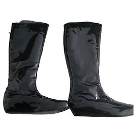 Lanvin Botas altas charol negras Negro