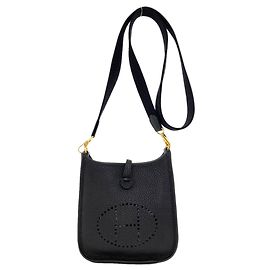 Hermès Borsa a tracolla Hermes Evelyne TPM Nero
