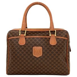 Céline Celine Macadam Handtasche Braun