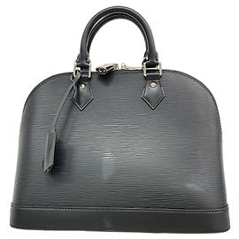 Borsa Louis Vuitton Alma PM Epi Leather Nero
