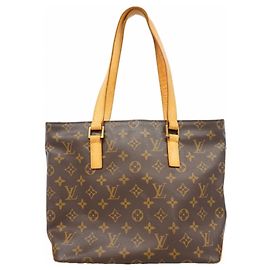 Sac cabas Louis Vuitton Monogram Cabas Piano Marron