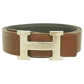 Hermès Cinturón Hermes Constance Negro