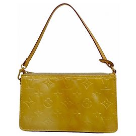 Borsa/Pochette Louis Vuitton Vernis Lexington Beige