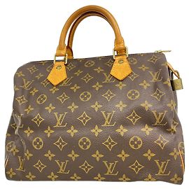 Bolsa Louis Vuitton Monogram Speedy 30 Marrom
