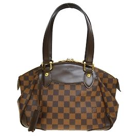 Louis Vuitton Verona Damier Ebene PM Marrom