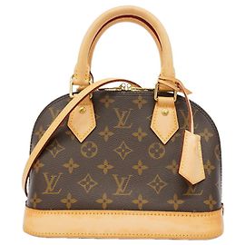 Sac à main Louis Vuitton Alma BB Monogram Marron