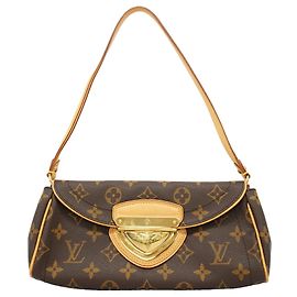 Bolso de hombro Louis Vuitton Monogram Pochette Beverly Castaño