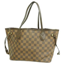 Bolso Tote Louis Vuitton Damier Neverfull PM N51109 Ebene Damier ebene