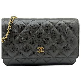 Cartera Chanel Matelassé Classic Chain Negro