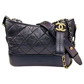 Bolsa Hobo CHANEL Gabrielle de Small Preto
