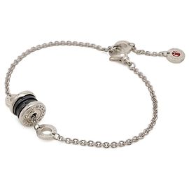 Bulgari Bracciale B.zero1 di Bvlgari Nero Argento