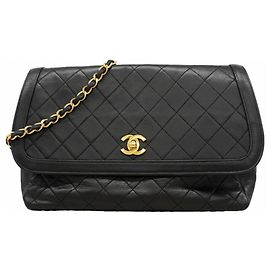 Borsa a Spalla Chanel Matelassé Chain Nero