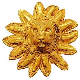 Spilla Chanel Coco Mark Motivo Leone D'oro