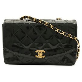 Borsa a Spalla Chanel Diana Matelassé Nero