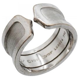 Anillo Cartier C2 Large Band en oro blanco de 18K Otro